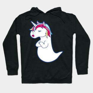 Boonicorn ghost unicorn Hoodie